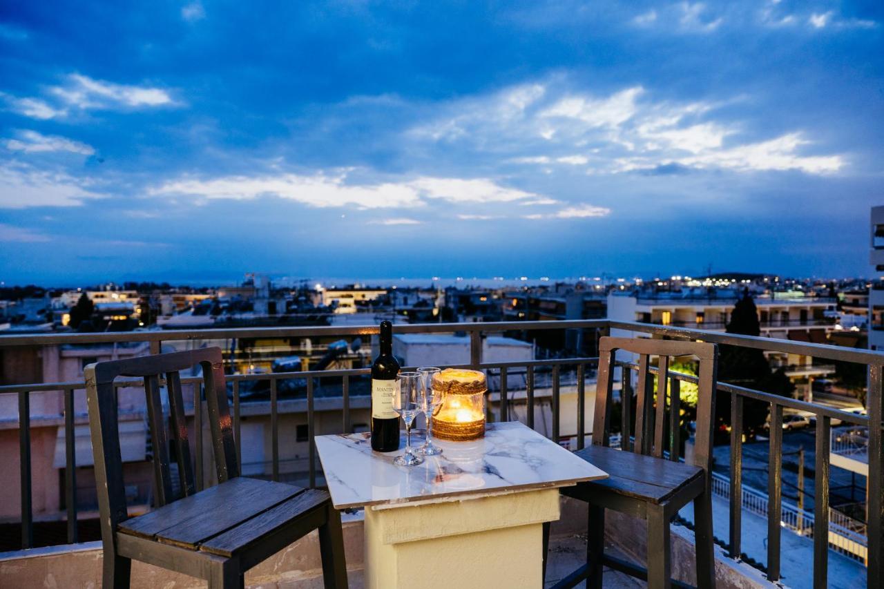 Penthouse Of Diamond Apartment Атина Екстериор снимка